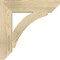 Ekena Millwork Thorton Slat Rough Sawn Bracket, Douglas Fir, 4"W x 20"D x 20"H BKT04X20X20THR06RDF - alternate 2